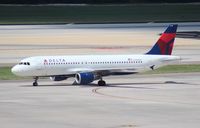 N348NW @ TPA - Delta A320 - by Florida Metal