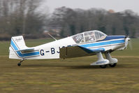 G-BJOT @ EGBR - SAN Jodel D-117 at The Real Aeroplane Club's Spring Fly-In, Breighton Airfield, April 2013. - by Malcolm Clarke