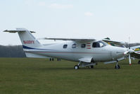 N400YY @ EGBP - visitor from Bournemouth Hurn - by Chris Hall