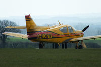 G-BDKW @ EGBP - visitor to the Rockwell Commander fly-in at Kemble - by Chris Hall