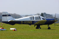 G-AXNS @ EGBP - visitor from Gamston - by Chris Hall
