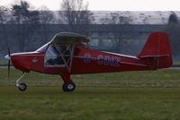 G-CDIZ @ EGBP - visitor from Wootton Courtenay - by Chris Hall