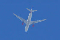 G-VRAY @ EGBP - Virgin Atlantic A330 high over Kemble having departed from Heathrow - by Chris Hall