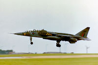 XX146 @ EGXW - Landing at RAF Waddington Tactical Fighter meet 05/08/86 - by Kevin Morgan