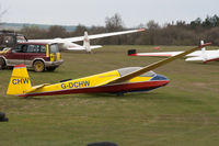 G-DCHW @ X2EF - Coded CHW. Dorset Gliding Club. At the gliding club field at Eyres Field, Gallows Hill, Dorset. - by Howard J Curtis
