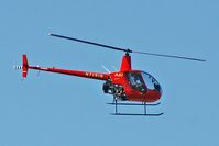 N7191B @ HHF - Helicopter in flight near Canadian, Texas - by jlboone