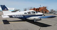 N15600 @ KAXN - Piper PA-28R-200 Arrow on the line. - by Kreg Anderson