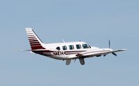 N774CE @ KAXN - Piper PA-31-325 Navajo taking off runway 13. - by Kreg Anderson