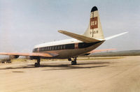 G-AOJB @ INV - Viscount 802 of British European Airways as seen at Inverness in the Summer of 1968. - by Peter Nicholson