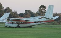 N411CW @ X50 - Aero Commander 560 - by Florida Metal