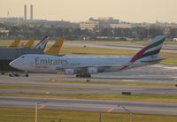 N415MC @ MIA - Emirates Air Cargo (Atlas Air) 747-400F - by Florida Metal