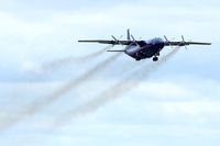 UR-CGV @ EGNX - Antonov An-12BP, c/n: 6344610 departing East Midlands - by Terry Fletcher