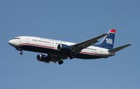 N419US @ MCO - US Airways 737-400 - by Florida Metal