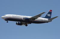 N423US @ TPA - US Airways 737-400 - by Florida Metal