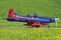 HB-HCH @ LSZC - On Taxyway at Buochs Airport. Going later to India. - by Werner Brodbeck