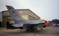 FA-91 @ EBBL - F-16A.Tailcode BL.23 Squadron.Devils. - by Robert Roggeman