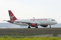 N635VA @ DFW - Virgin America at DFW Airport - by Zane Adams