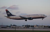 N450UW @ MIA - US Airways 737-400