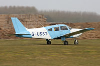 G-USSY @ EGBR - Piper PA-28-181 Archer II at The Real Aeroplane Club's Spring Fly-In, Breighton Airfield, April 2013. - by Malcolm Clarke