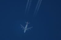 N708CK @ EGCC - Kalitta Air B747 high over Manchester Airport - by Chris Hall