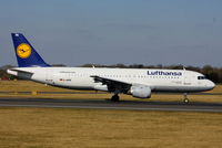 D-AIPB @ EGCC - Lufthansa - by Chris Hall