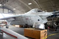 X-32A @ KFFO - In the restoration facility - by Glenn E. Chatfield