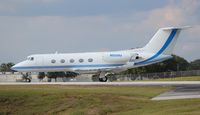N605RA @ ORL - Gulfstream II leaving NBAA