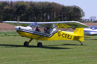 G-CEEJ @ X3CX - Just landed at Northrepps. - by Graham Reeve
