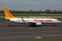 TC-AAZ @ EDDL - Pegasus Airlines, Boeing 737-82R, CN: 40875/3325, Aircraft Name: Mina - by Air-Micha