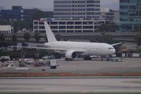 VP-CAL @ KLAX - VP-CAL# SEEN PARKED ON THE RAMP AREA AT LAX SHORTLY AFTER ARRIVAL ON RUNWAY 07 RIGHT. - by JIM D. LOUGH, JR.