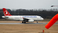 TC-JLY @ EGPH - Departing Runway 06 on a cold February morning heading back to Istanbul. - by DavidBonar