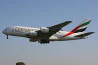 A6-EDI @ EGLL - Emirates. On approach to runway 27L. - by Howard J Curtis