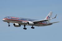 N631AA @ DFW - American Airlines landing at DFW Airport. - by Zane Adams