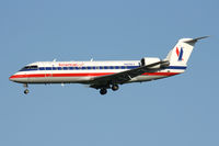 N905EV @ DFW - American Eagle landing at DFW Airport