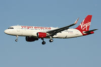 N361VA @ DFW - Virgin Airlines Sharklet A320 at DFW Airport - by Zane Adams