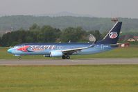 HA-LKE @ LOWG - Travel Service Hungary Boeing 737-86Q - by Andi F