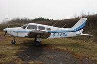 G-LFSJ @ EGBR - Piper PA-28-161 at The Real Aeroplane Club's Spring Fly-In, Breighton Airfield, April 2013. - by Malcolm Clarke