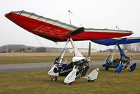 G-OFDT @ EGBR - P & M Aviation Pegasus Quik at The Real Aeroplane Club's Spring Fly-In, Breighton Airfield, April 2013. - by Malcolm Clarke