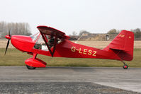 G-LESZ @ EGBR - Skystar Kitfox Series 5 at The Real Aeroplane Club's Spring Fly-In, Breighton Airfield, April 2013. - by Malcolm Clarke