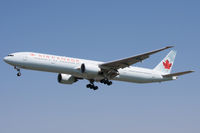 C-FIUV @ EGLL - Air Canada, on approach to runway 27L. - by Howard J Curtis