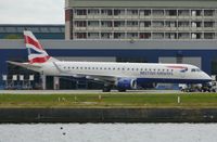G-LCYJ @ EGLC - Parked at London City airport. - by Graham Reeve