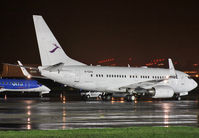 B-5266 @ LFBO - Parked at the old Terminal... A nice surprise and rare sight this night ! - by Shunn311