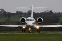 OE-INC @ EGGW - Global Jet Austria - by Chris Hall