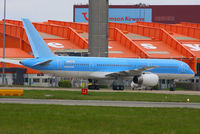 G-OOBJ @ EGGW - ex Thomson B757 delivered to Federal Express as N976FD on 07/05/2013 - by Chris Hall