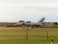 658 @ EGQL - F-16A Fighting Falcon of 334 Skv Royal Norwegian Air Force in action at the 2000 RAF Leuchars Airshow. - by Peter Nicholson