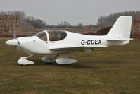 G-CDEX @ EGBR - Europa at The Real Aeroplane Club's Spring Fly-In, Breighton Airfield, April 2013. - by Malcolm Clarke