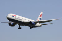 G-BZHC @ EGLL - British Airways, on finals for runway 27L. - by Howard J Curtis