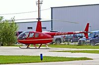 C-FHUG @ CYBW - Robinson R-44 Raven II [10894] (L R Helicopters) Calgary-Springbank~C 22/07/2008 - by Ray Barber