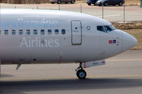 LN-RRA @ ESSA - SAS Boeing 737-700 taxying at Stockholm Arlanda airport, Sweden. - by Henk van Capelle