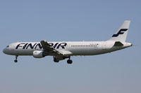 OH-LZF @ EGLL - Finnair, on approach to runway 27L. - by Howard J Curtis